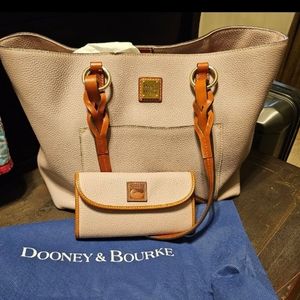 Dooney & Burk Tote/Wallet - Matching Set